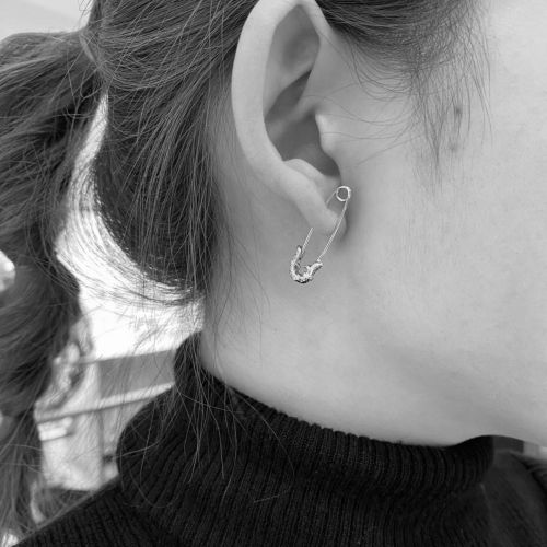 PIN PIERCE SILVER pierced earrings（ピアス） Loree Rodkin Official 
