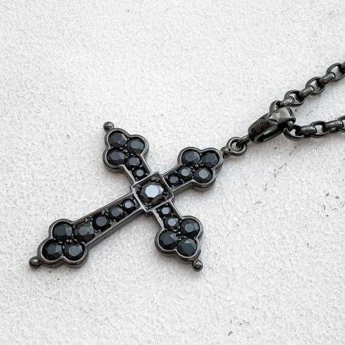 Loree Rodkin Large Gothic Cross Pendant - ネックレス
